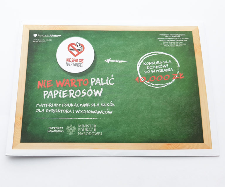 Koperta C4 z kartonowym tyłem