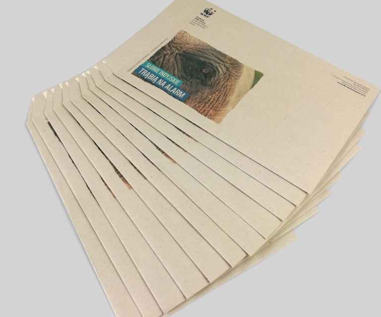 Koperta z recyclingu C5