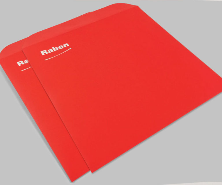 Kwadratowa koperta z arkusza