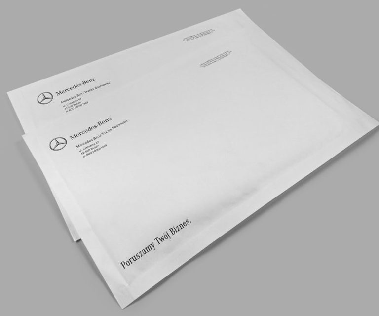 Mercedes-Benz – koperta bąbelkowa