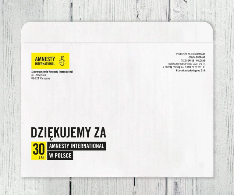 Koperta C5 z przedruku