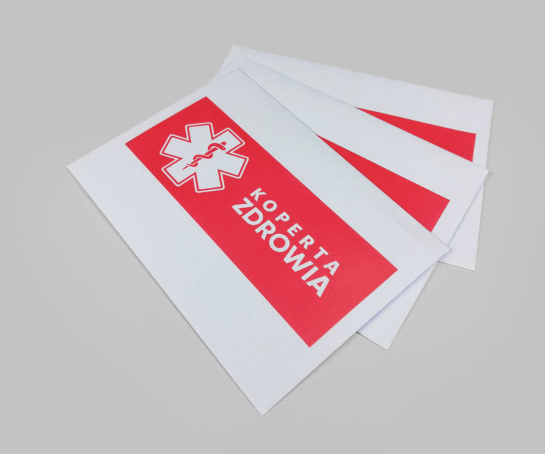 Koperta C6 z zadrukiem