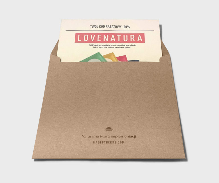 Koperta ekologiczna kraftliner