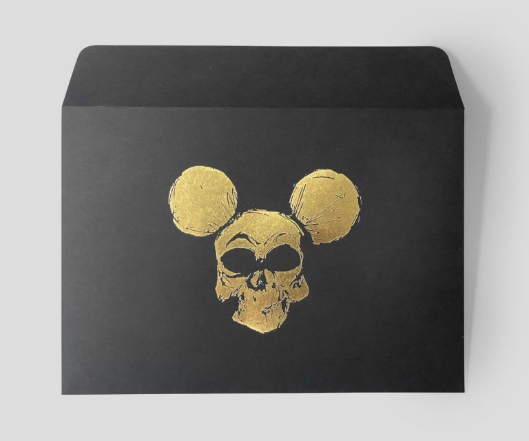 Koperta z hot stampingiem