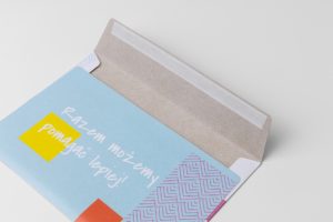 Koperty kartonowe z oknem