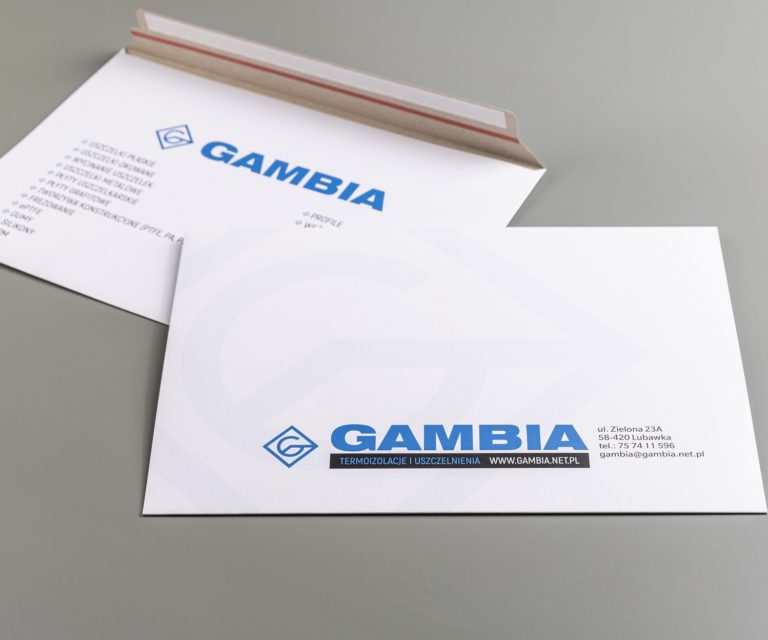 Kartonowa koperta kurierska